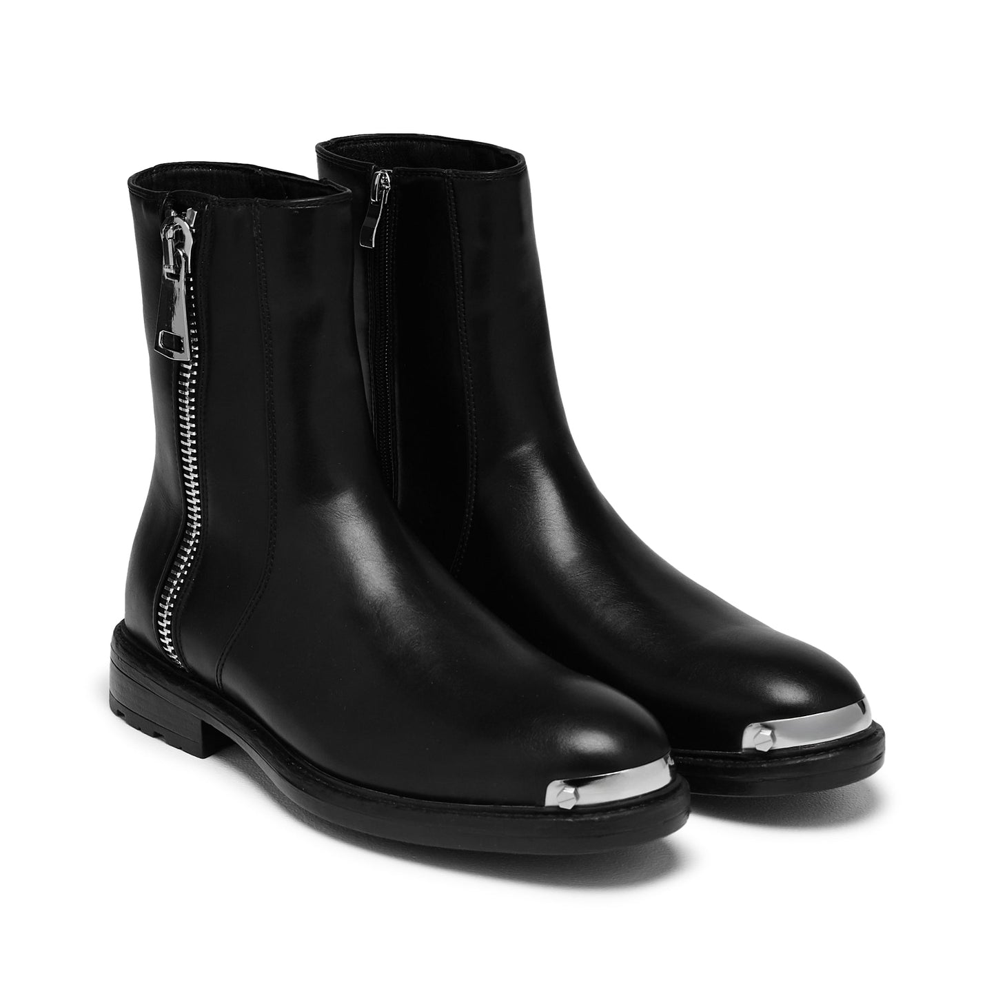 Regicide Men's Zip-up Boots - Black