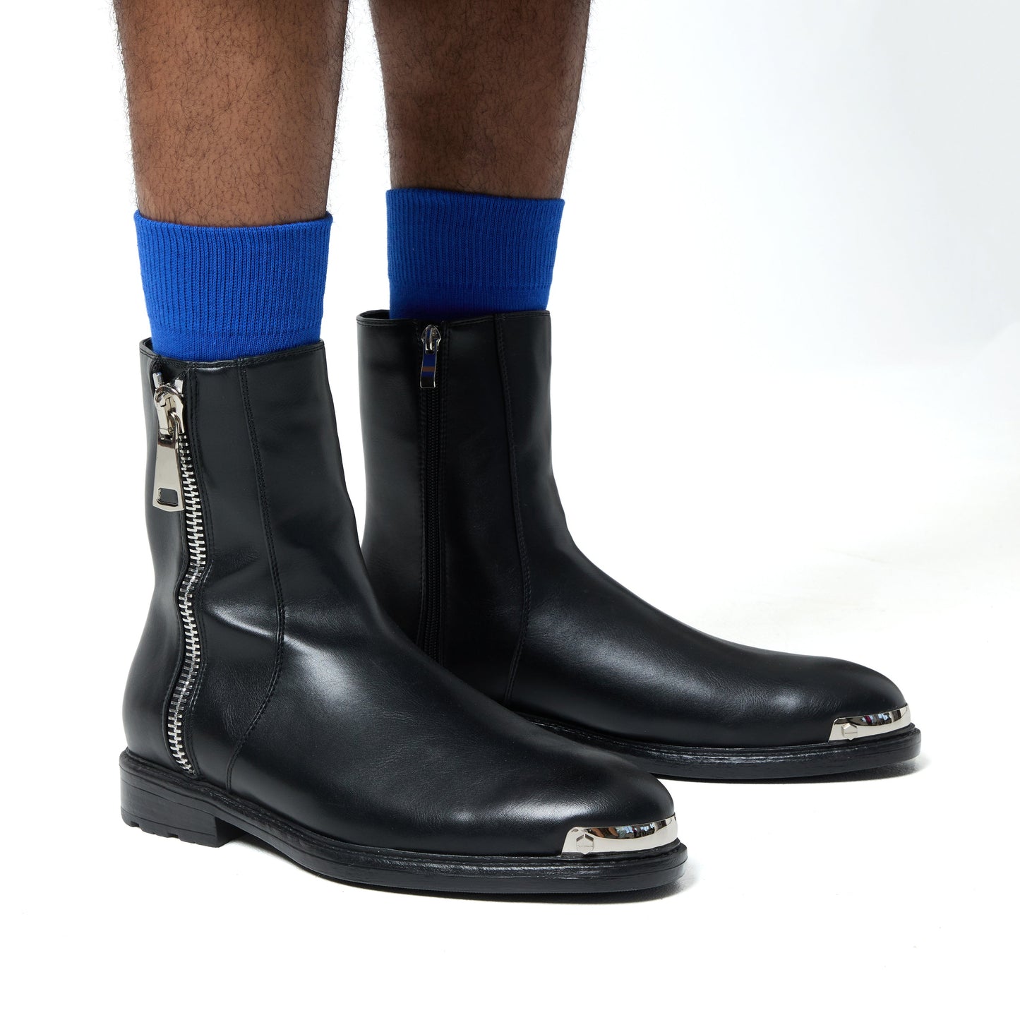 Regicide Men's Zip-up Boots - Black