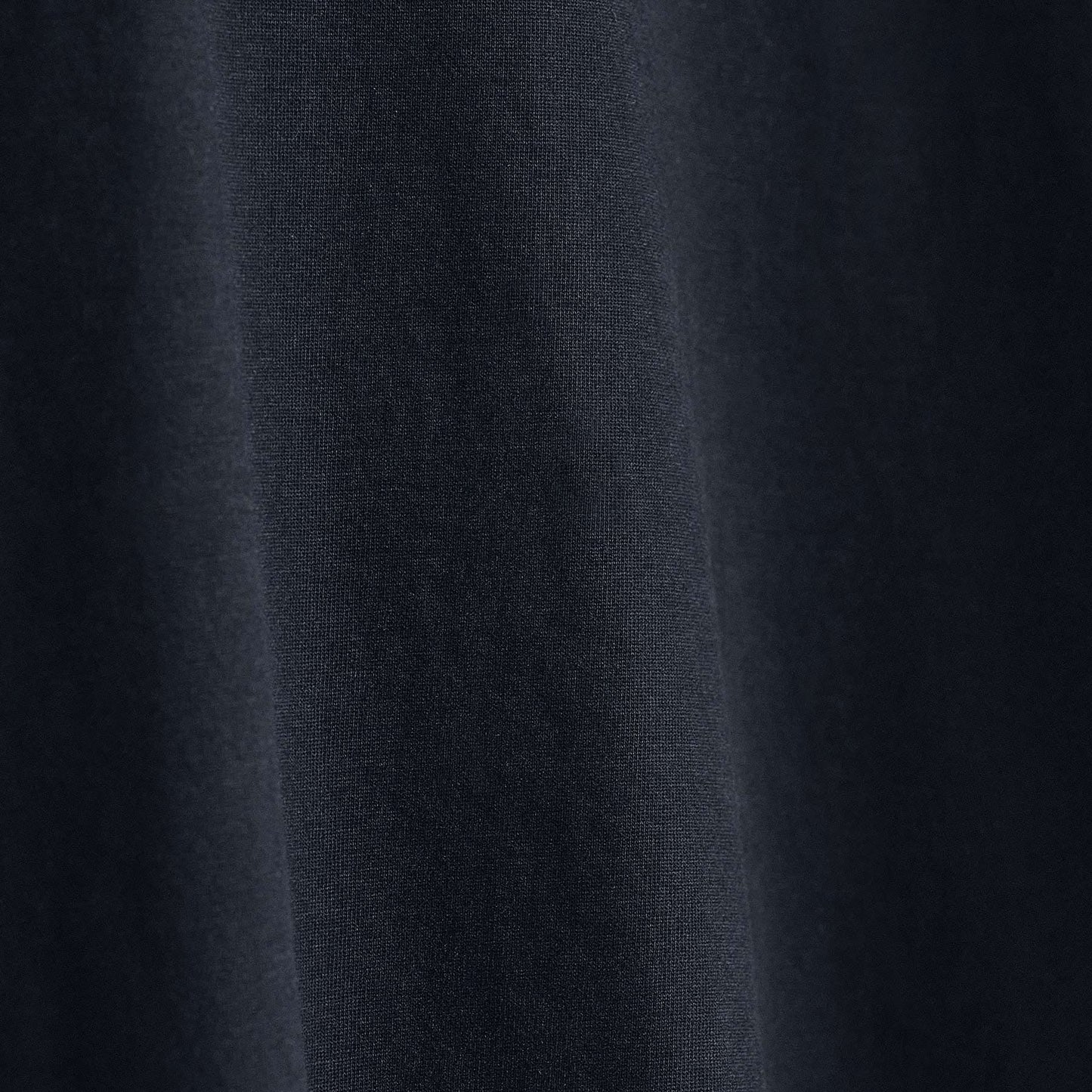 Heavy Luxe Jersey Long Sleeve Polo - French Navy