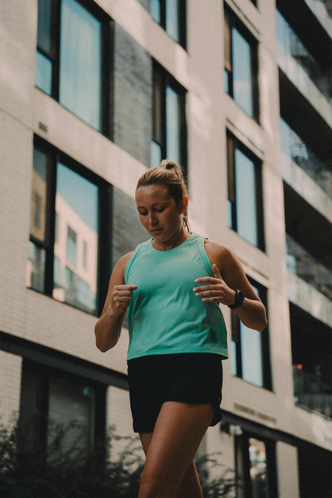Women's Running & Trail Running Breathable Shorts KIPRUN Run 500 Dry-black