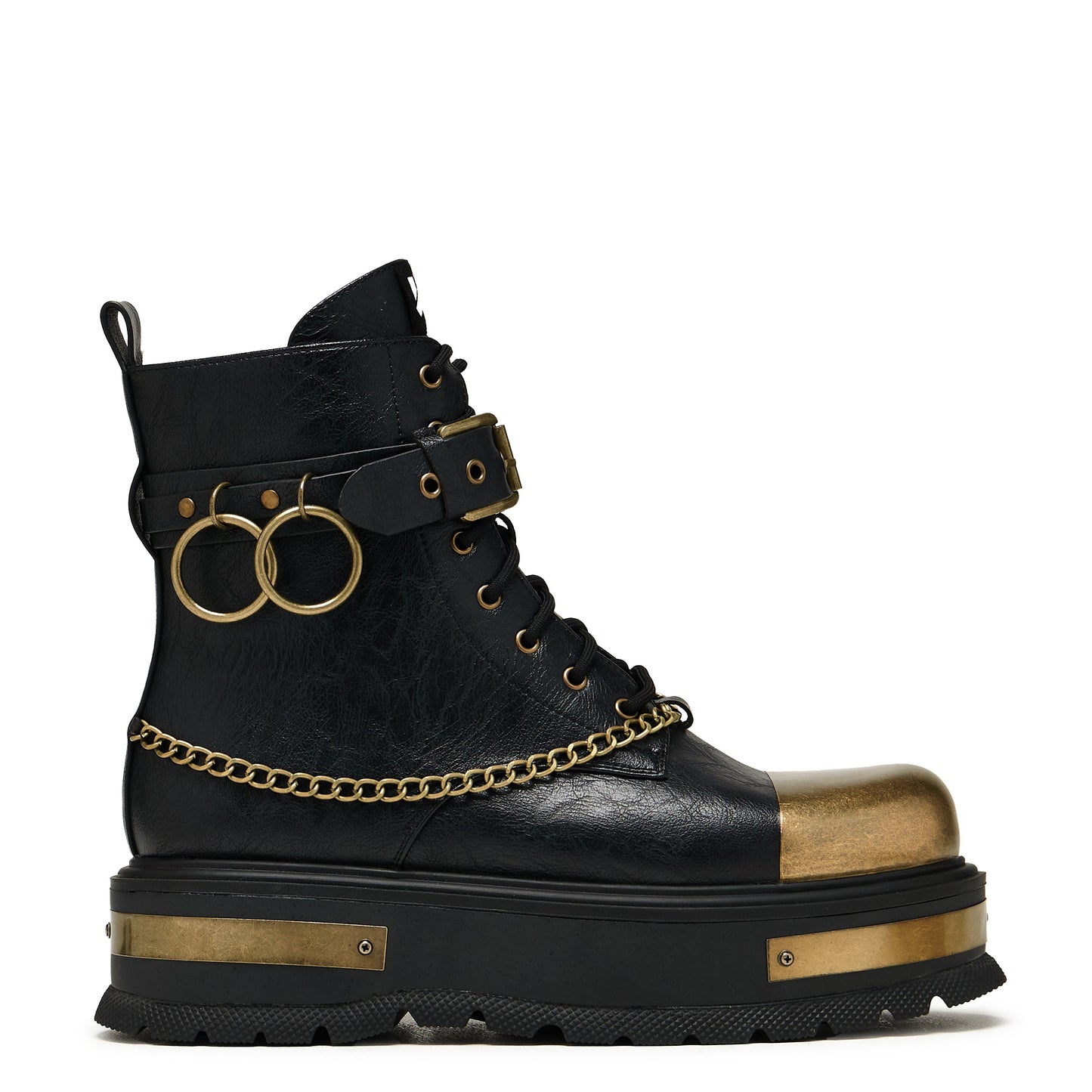 Vintage Borin Men's Platform Boots - Faded Ash