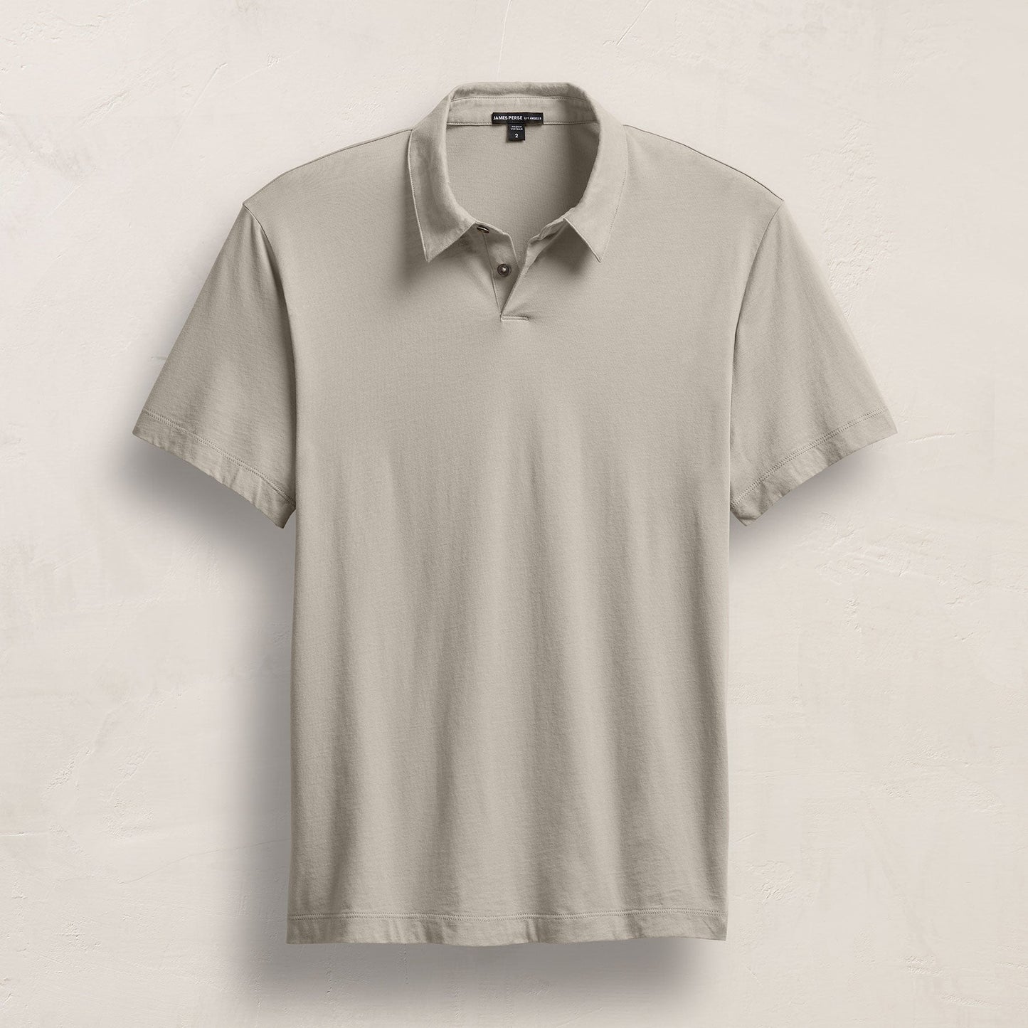 Brushed Lotus Polo - Concrete