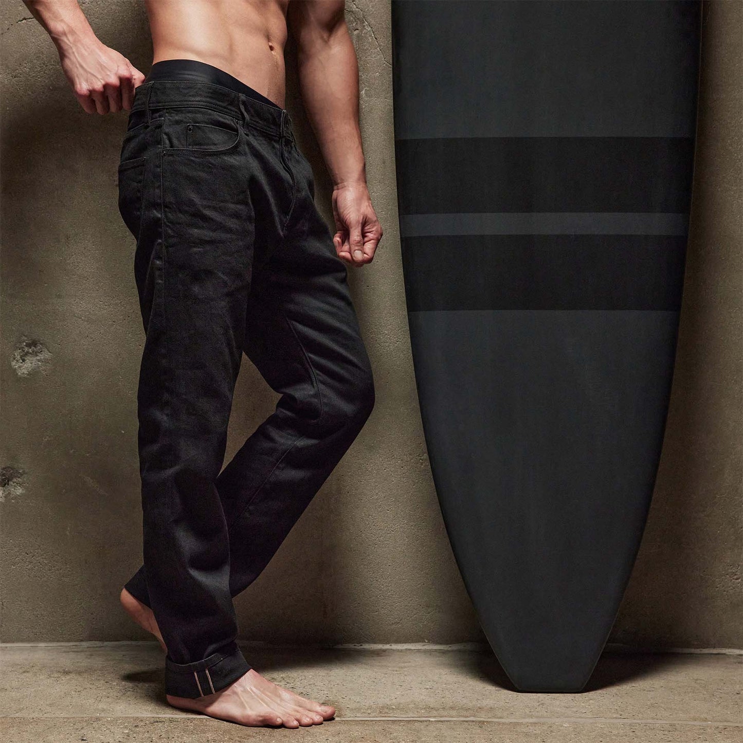 Selvedge Pacific Jean - Black