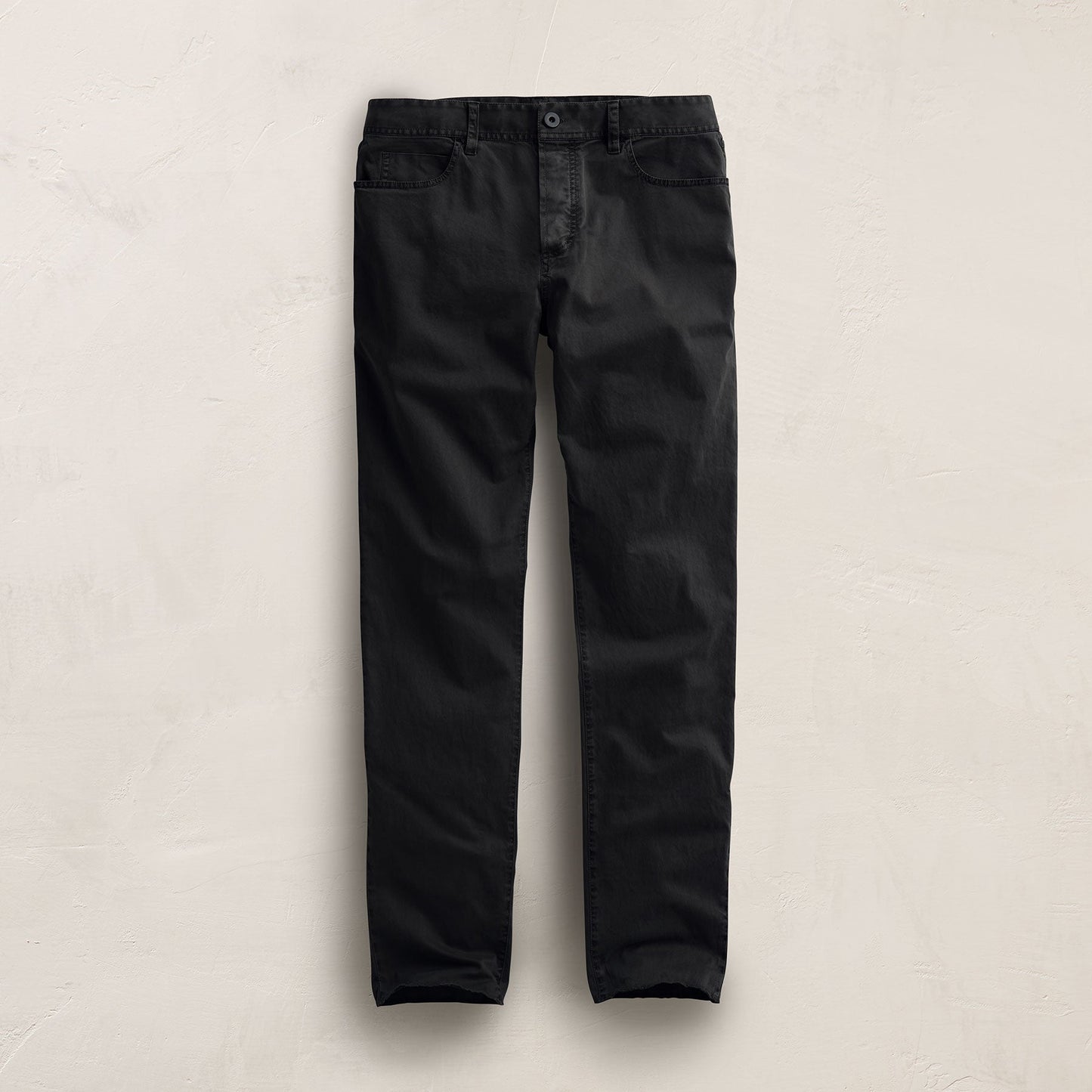 Brushed Twill 5 Pocket Pant - Black