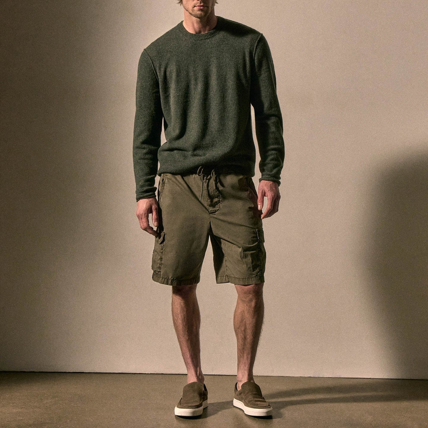 Parachute Poplin Cargo Short - Birch Pigment